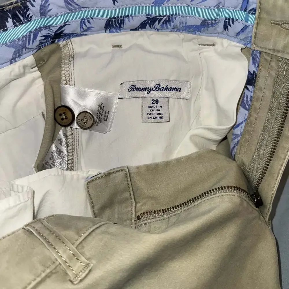 Tommy Bahama Men's Boracay 9.5-Inch‎ Chino Shorts  Size 29